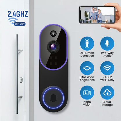 Wireless Video Doorbell Camera